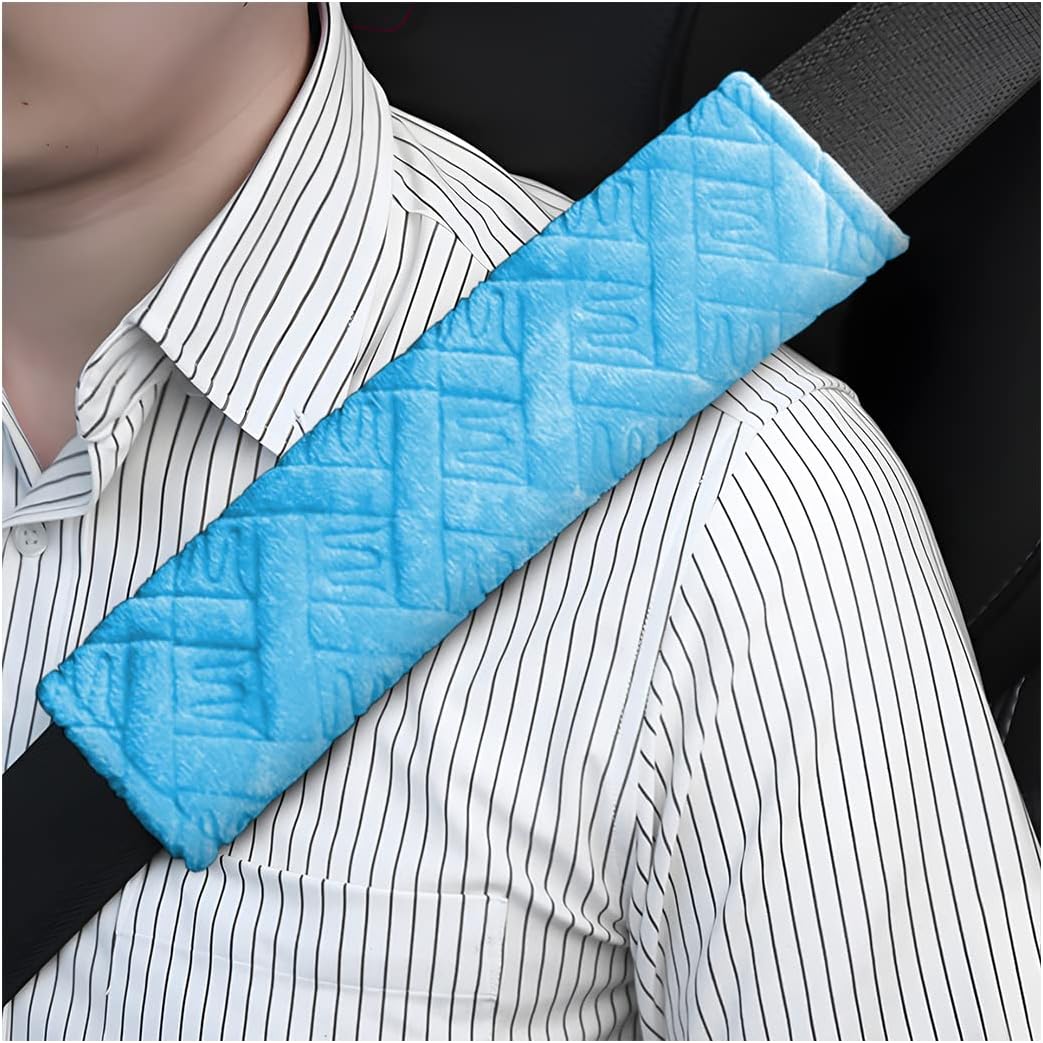 2 Pack Car Seat Belt Pads Cover, Universal Comfort Seatbelt