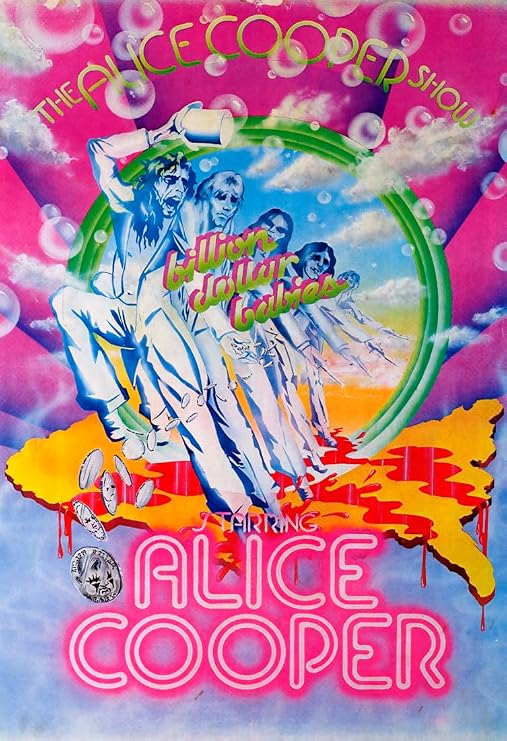 Posters Forever Alice Cooper Poster, Billion Dollar Babies, The Alice Cooper Show, Wall Art