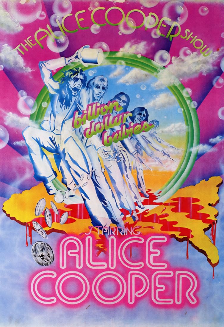 Amazon.com: Posters Forever Alice Cooper Poster, Billion Dollar