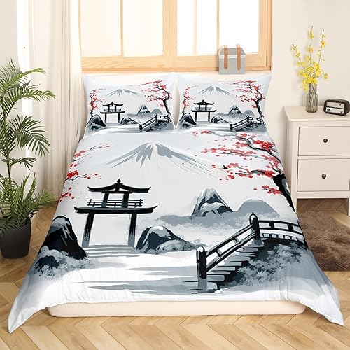 Vista 176 de Funda de edredón con estampado de gatos de dibujos animados, para niños, niñas, amantes de los gatos, funda de edredón rosa con corazón y fresa