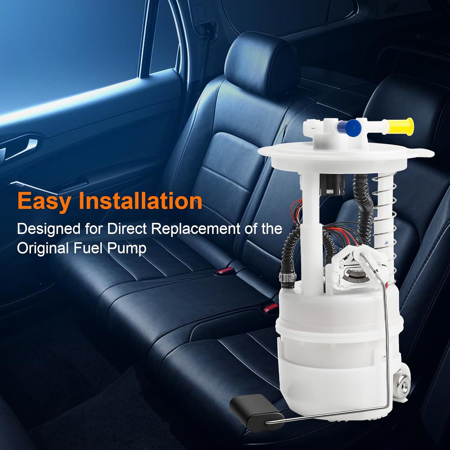 Fuel Pump Assembly Compatible with Nissan Altima Quest Maxima 2004 2005 2006 2007 2008 2009 2.5L 3.5L L4 V6, Replace E8545M