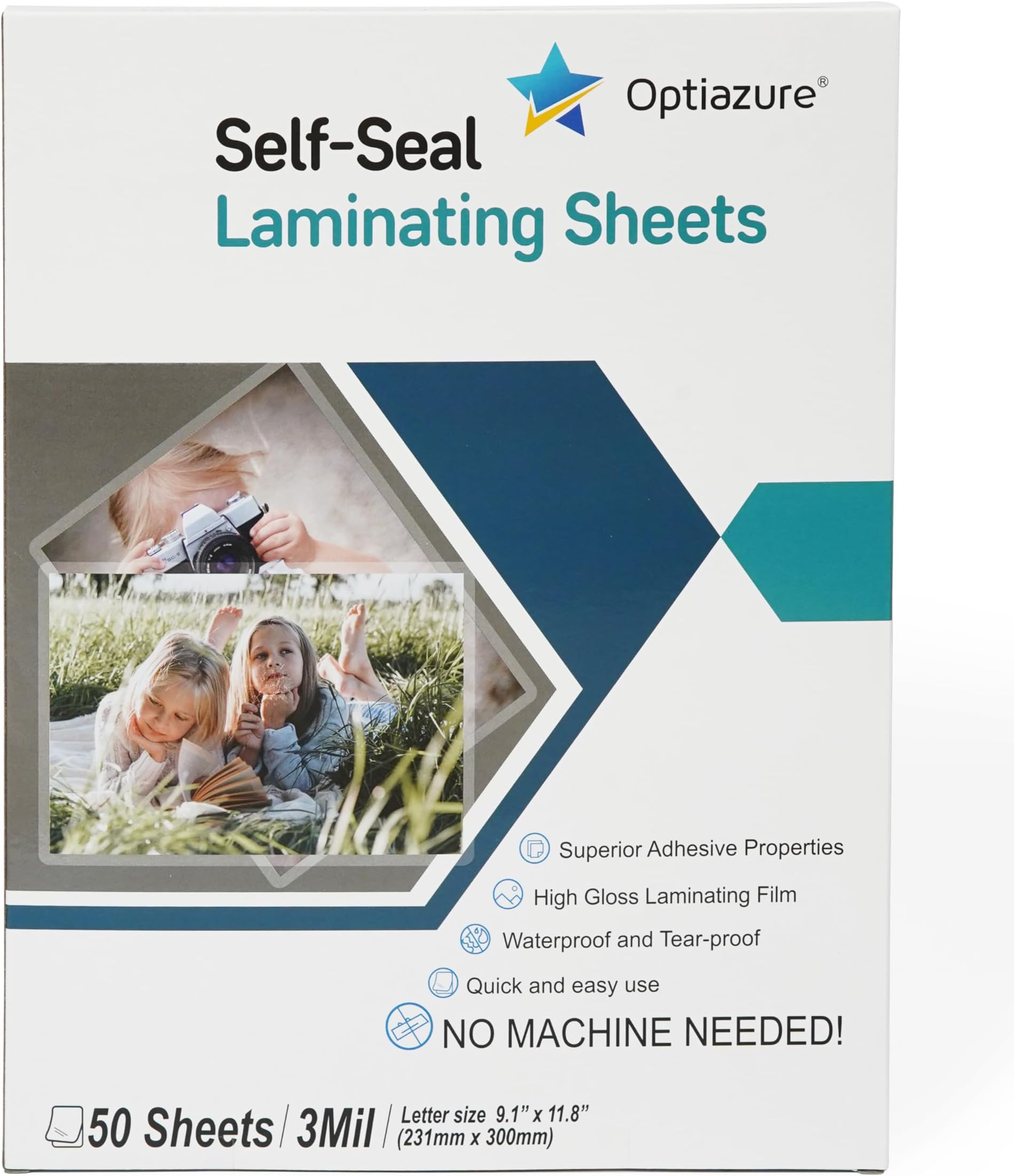 GBC Swingline Laminating Sheets, Self Adhesive Pouches