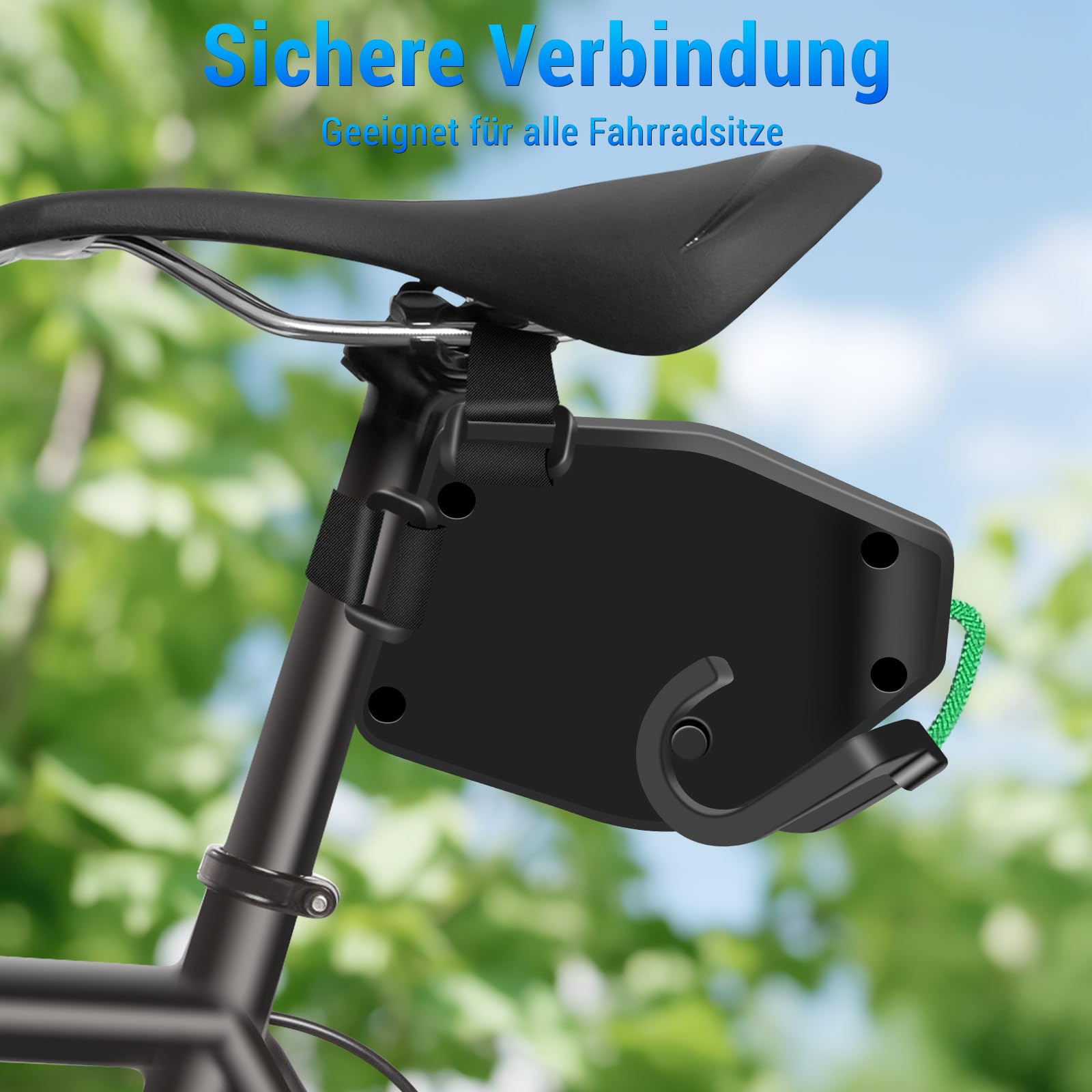 Kinder Fahrrad Abschleppseil, Abschleppseil Fahrrad, 2.5M, für Alle Fahrradstangen, Fahrrad Seilzug Zugseil, Zuglast bis 120 kg, MTB & Pannenhilfe,Follow me