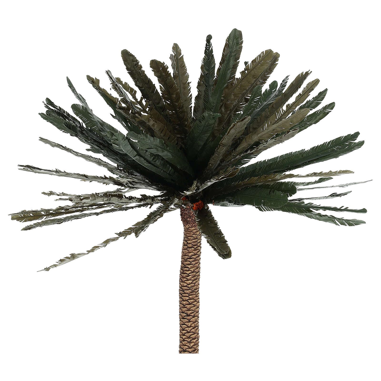 Holyart Mousse végétale, Lichens, Arbres, Pavages: Palmier crèche résine h 80 cm