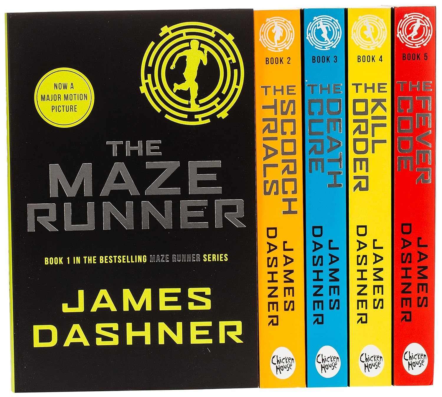 Chicken House Maze Runner Series By James Dashner - 5 Books Set