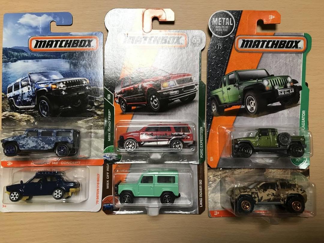 MATCHBOX ミニカーセット 6台