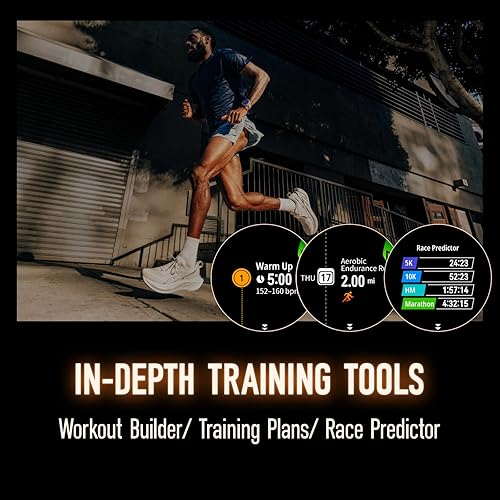 Vista 6 de COROS PACE Pro - Reloj deportivo con GPS, pantalla táctil AMOLED de 1.3 pulgadas, reloj de funcionamiento con procesador más rápido de su clase, 20