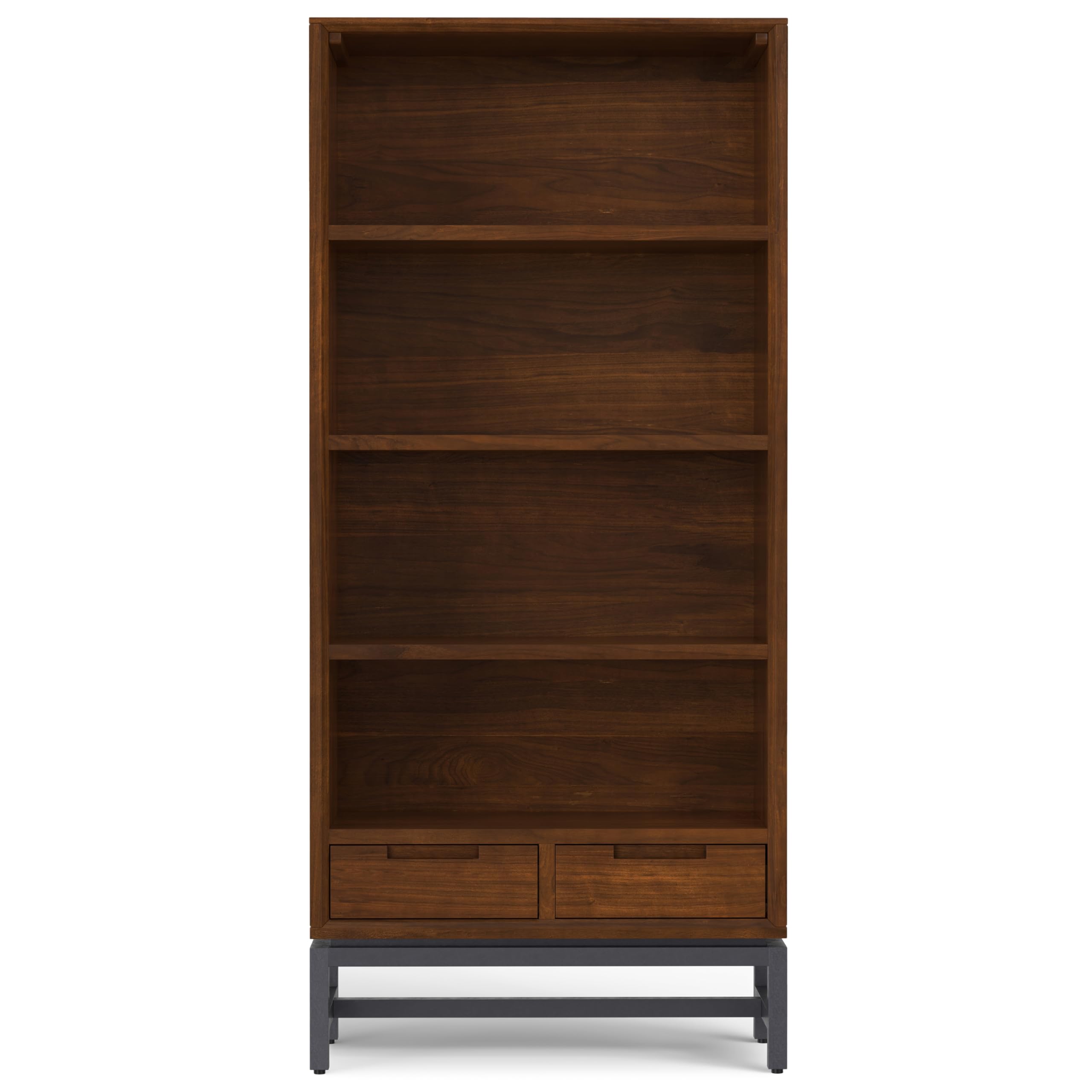 Amazon.com: SIMPLIHOME Banting Bookcase - 66 inch Tall Solid
