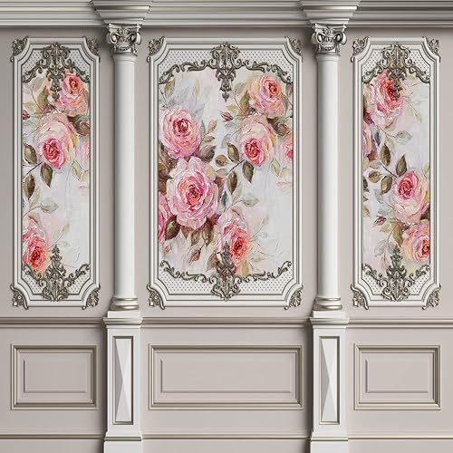 Miniatura 7 de Kate Telón de fondo de fotos para embarazadas de 8 x 8 pies, diseño clásico de yeso figurado interior de microfibra figura vacía, fondo de