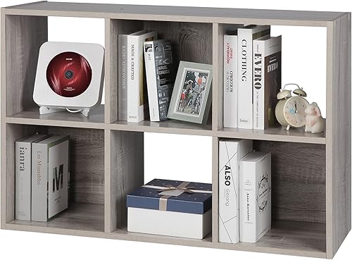 Miniatura 54 de PACHIRA E-Commerce Estantería de almacenamiento de 6 cubos de EE. UU., estante unitario, armario de armario, estante organizador de estantería en