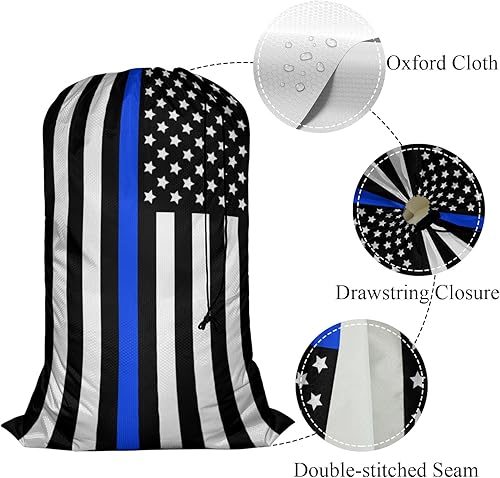 Miniatura 3 de Swono Rainbow Colors - Bolsa plegable para ropa sucia, diseño de rayas coloridas, salpicaduras de pintura, bolsa plegable para ropa sucia