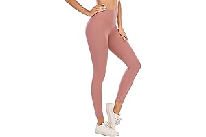 MOYOOGA Women's Tummy Control 7/8 Length Yoga Leggings