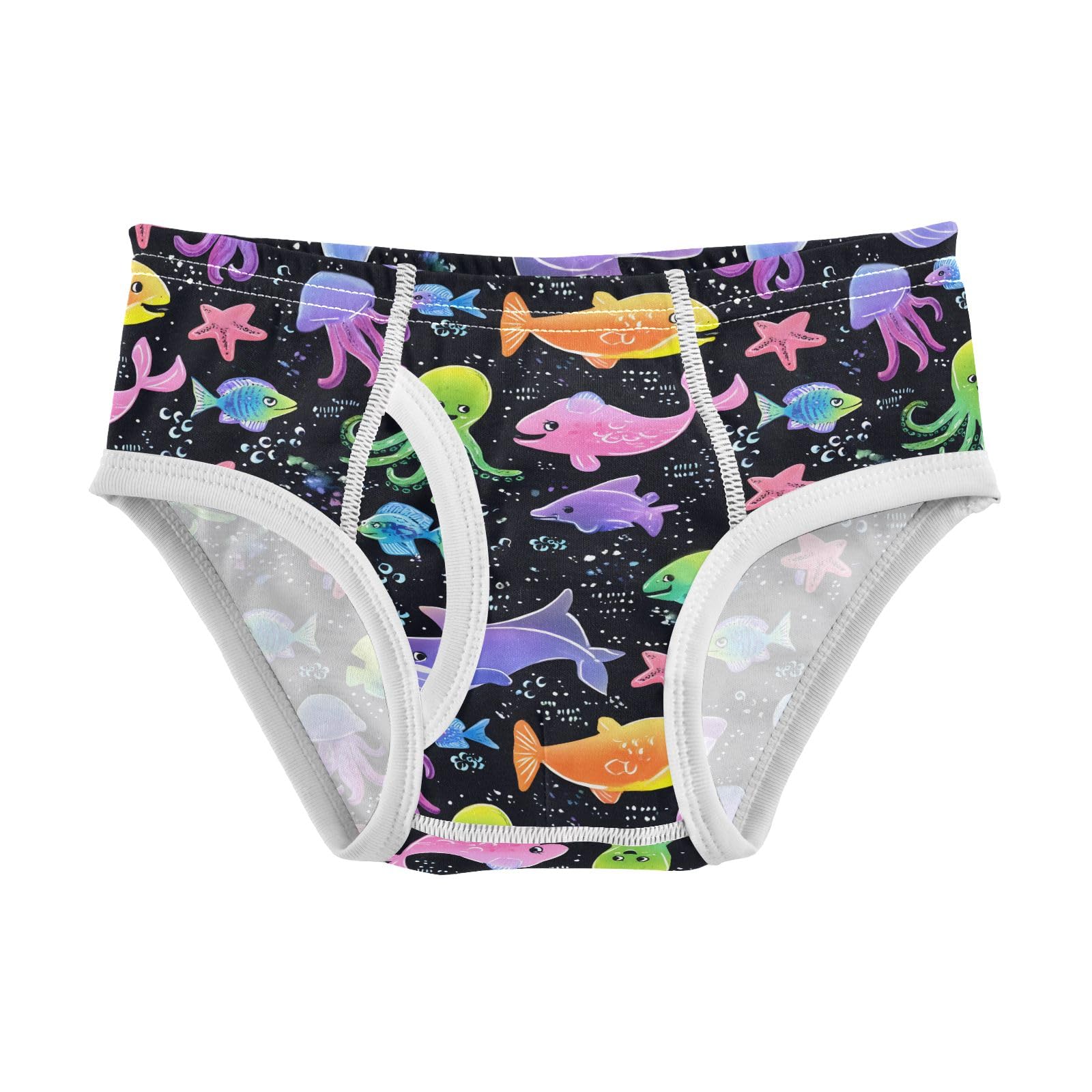 Boys Exclusive Briefs Toddler Underwear 95 Combed Cotton Boxerbriefs 2T Cute Marine Animals