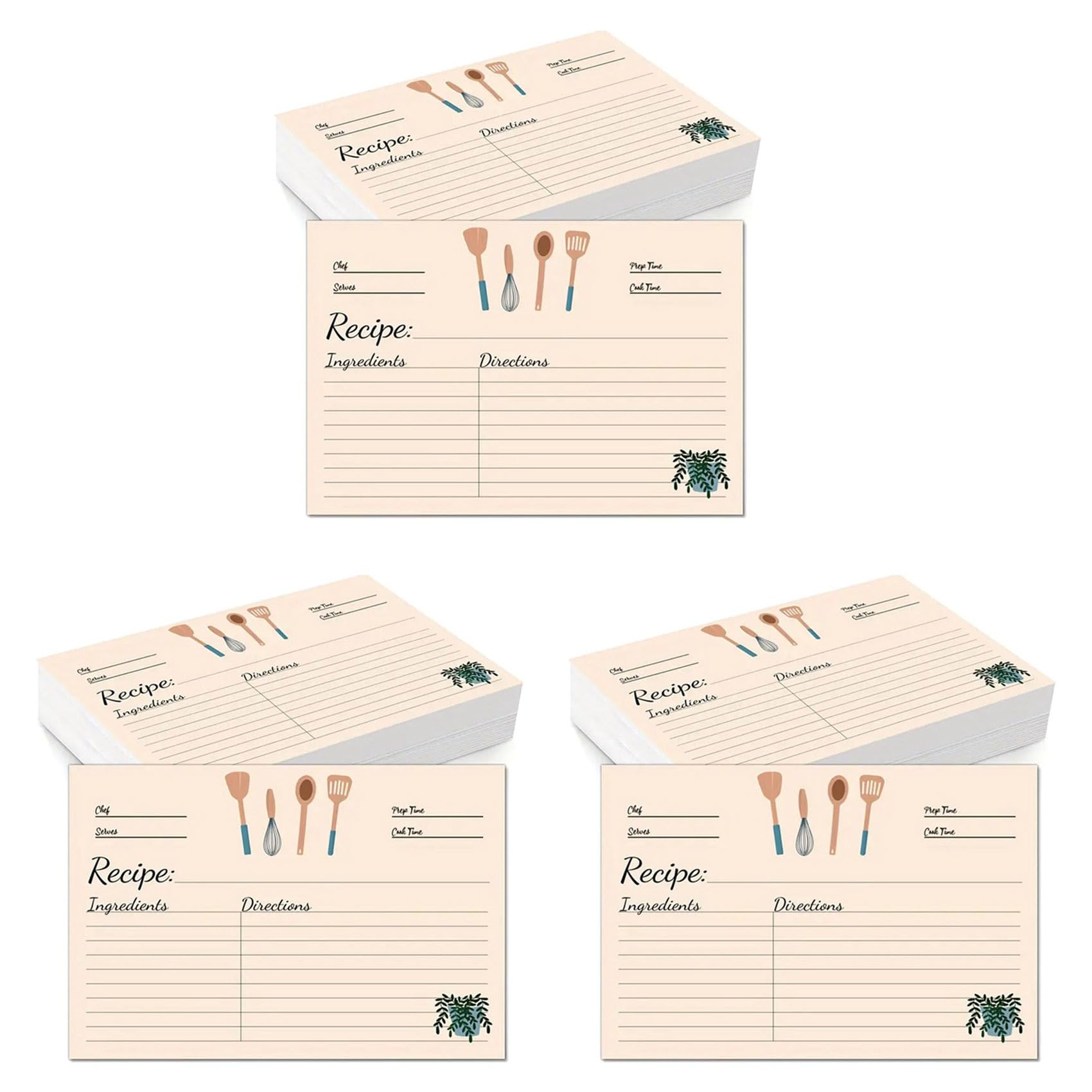 Cartes de recettes vierges coffret cadeau idéal pour transmettre vos secrets de cuisine en famille