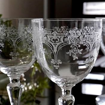 美品★オールドバカラBACCARAT★パリ★シャンパンクープ ワイングラス★6脚 Amazon.co.jp: 極オールドバカラBACCARAT金赤リシュリュー