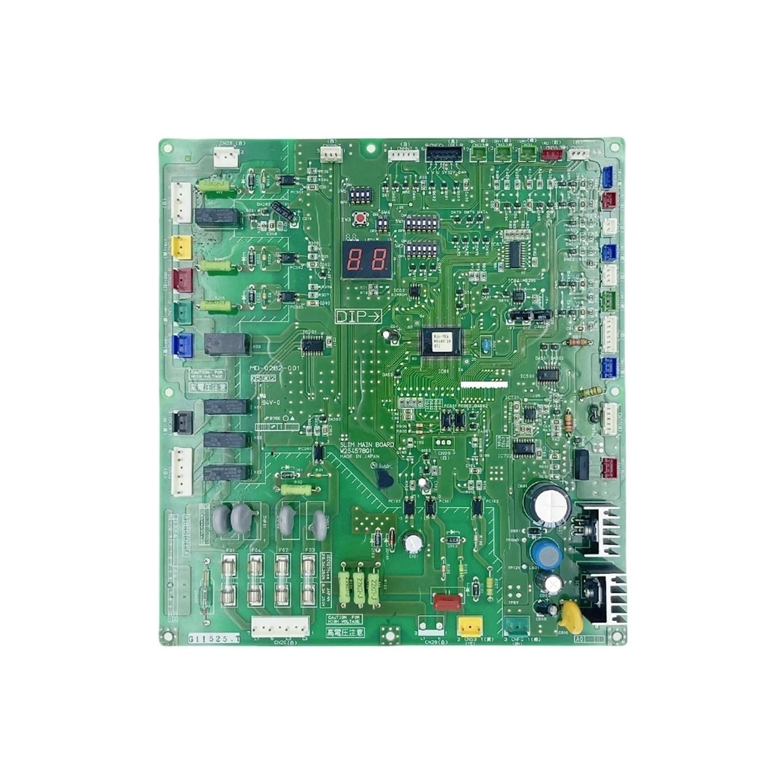 Central Air Conditioning Control Board, Compatible With Mitsubishi MD-0282-001 Circuit Board W254578G11,AC Parts