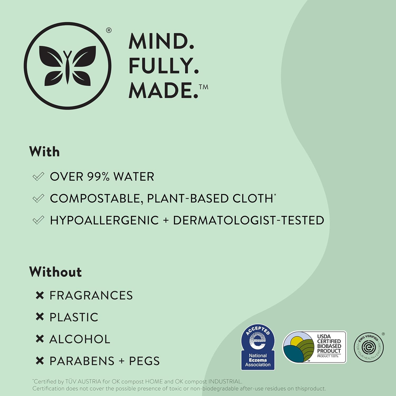 The Honest Company Clean Conscious Multi-Use Wipes | Hypoallergenic + Unscented for Sensitive Skin | Over 99% Water, Compostable, Plant Based, Baby Wipes | Pattern Play + Geo Mood (1296 Count)