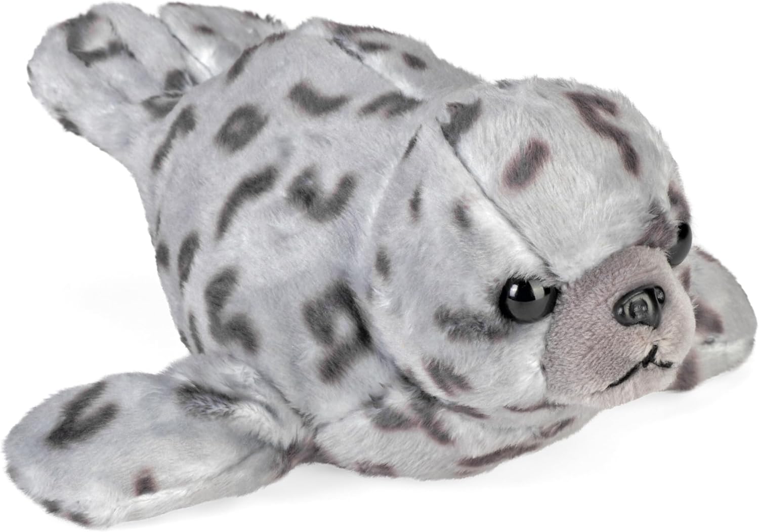 Wild Republic Pocketkins Eco Harbor Seal, Stuffed Animal, 5 Inches, Plush Toy, Made from Recycled Materials, Eco Friendly