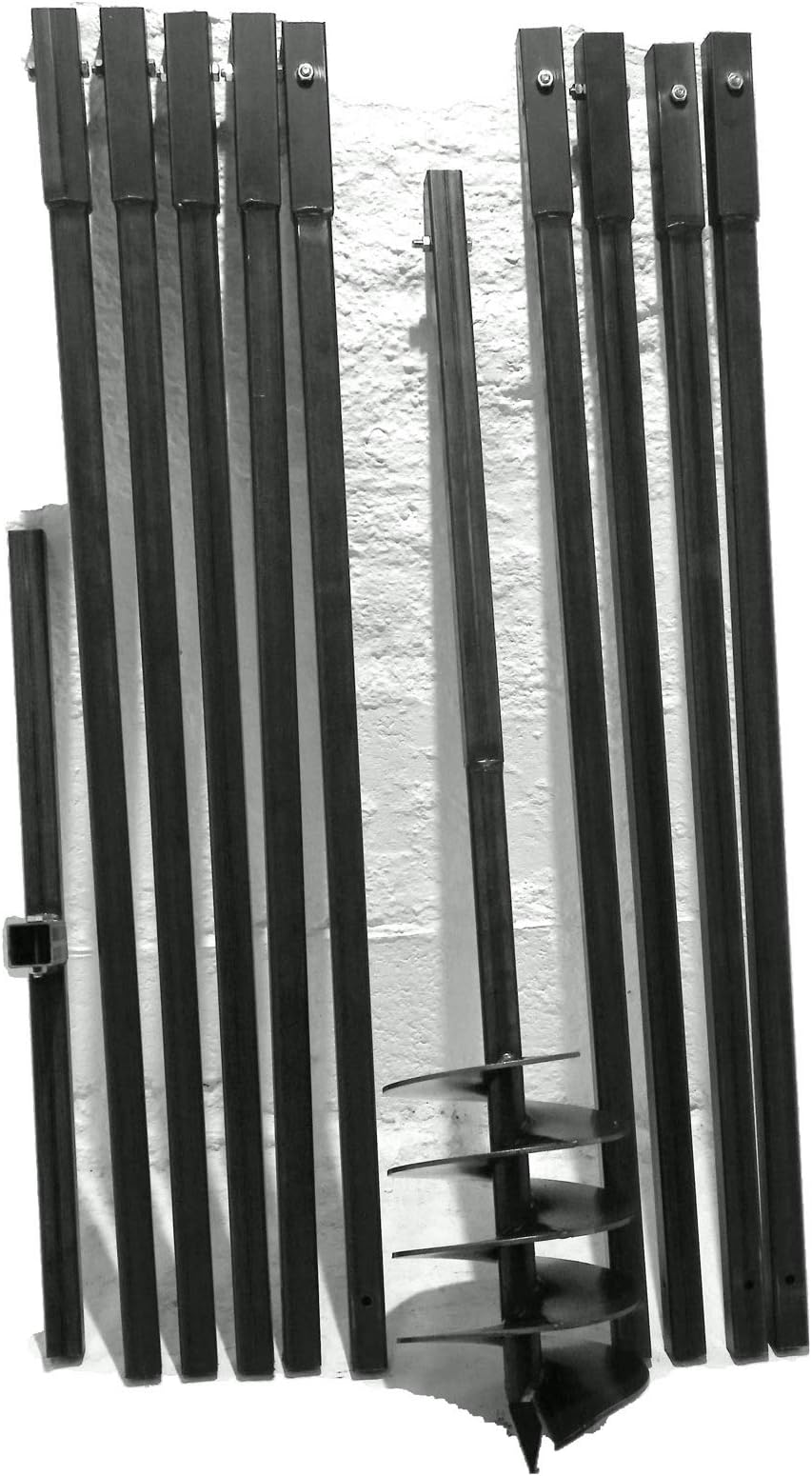 PWSAM Brunnenbohrer Set 7m - 145mm Mit Plunscher 110mm