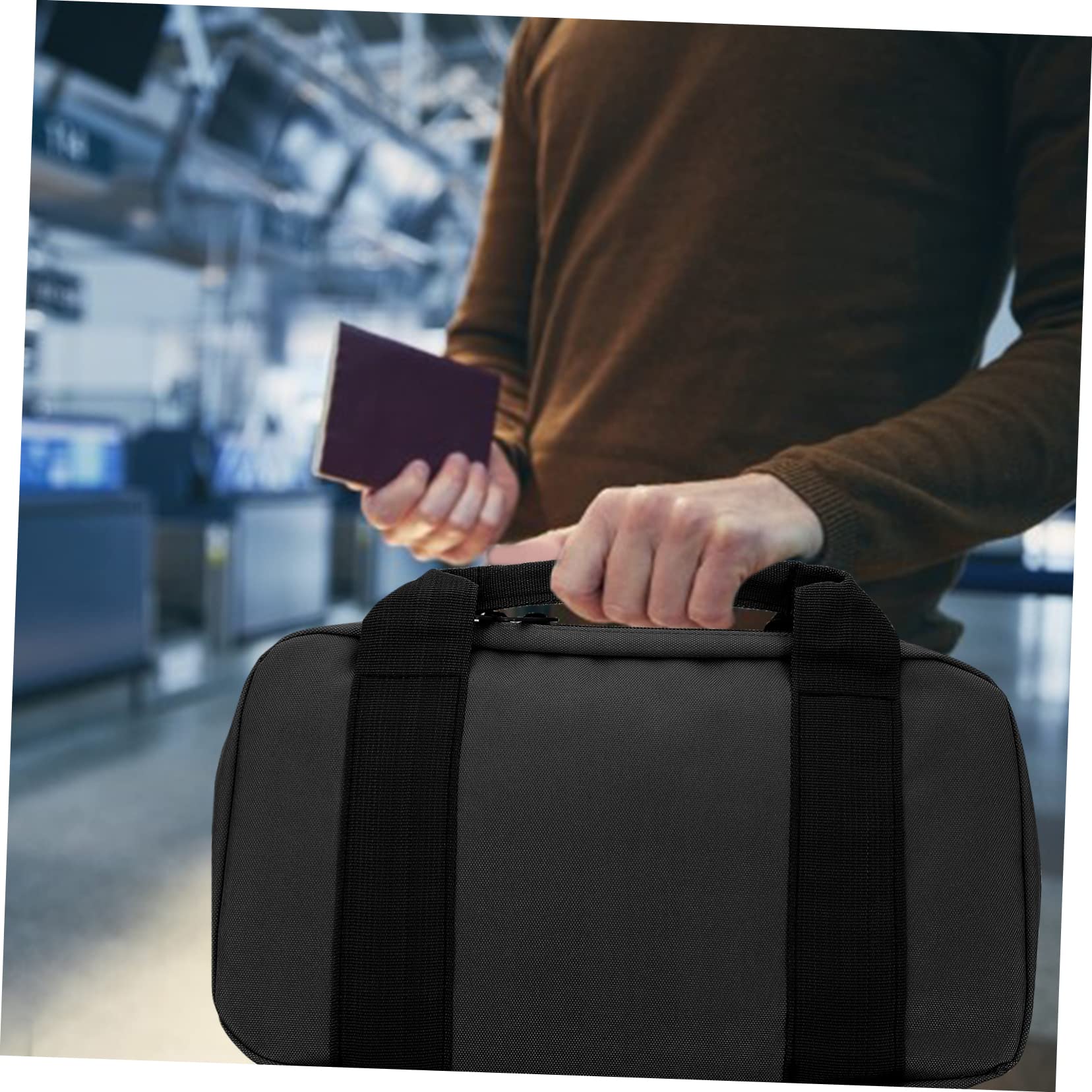 NAMOARLY Multifunctional Outdoor Accessory Bag Fashionable Camouflage Bag for Men Large Capacity Phone Cash Storage