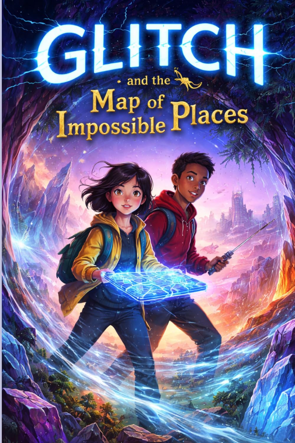 Glitch and the Map of Impossible Places: A Teen Fantasy Adventure for Young Adults