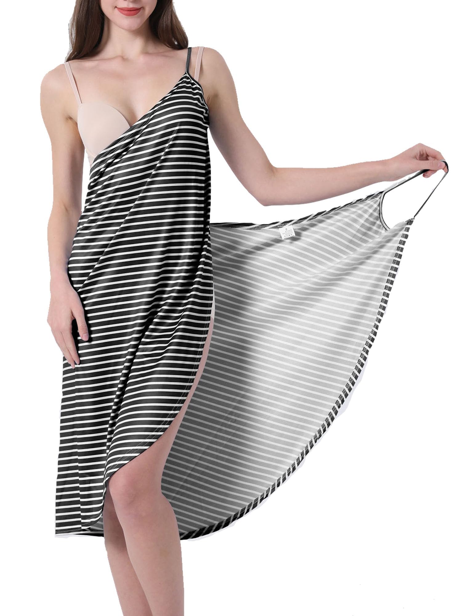 maxToonrain Coberturas de playa para mujer, bikini de gasa con borlas, vestidos de playa para mujer