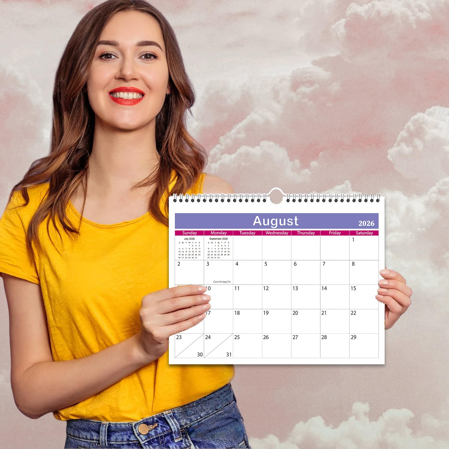 2026-2027 Calendar - 18 Monthly Calendar Runs from July 2026