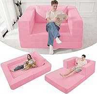 Vista 9 de Cama humana gigante para perro, cama 3 en 1 para perro de tamaño humano con funda de piel sintética lavable, cama grande plegable para mascotas