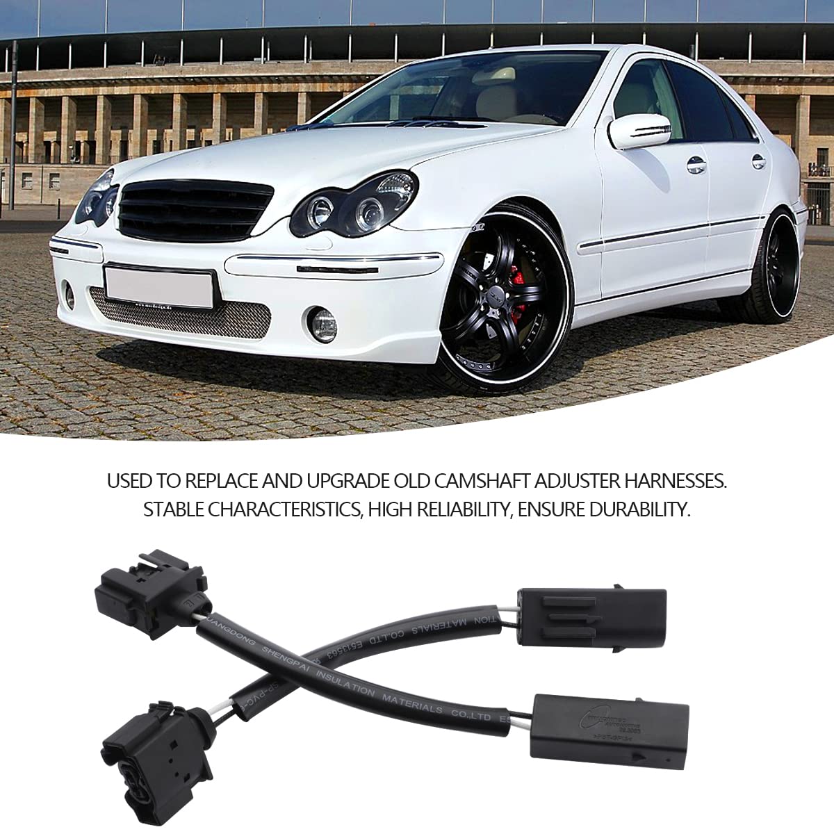 Connecteurs De Réglage D'arbre à Cames Konuooer - 2 Pièces, Référence A2711502733, Pour Mercedes Classe C/E