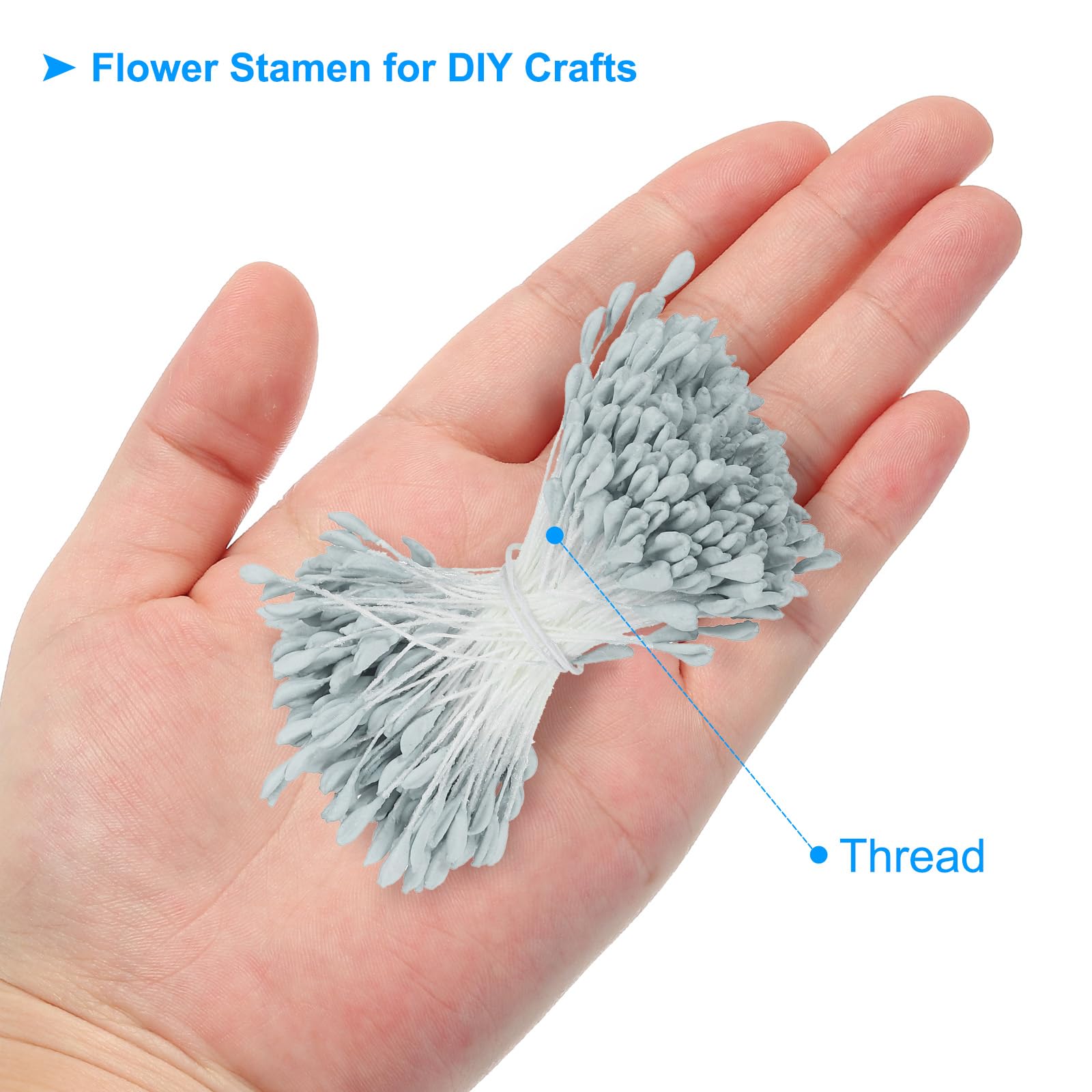 PATIKIL 2.5mm Double Heads Flower Stamen - Image 3