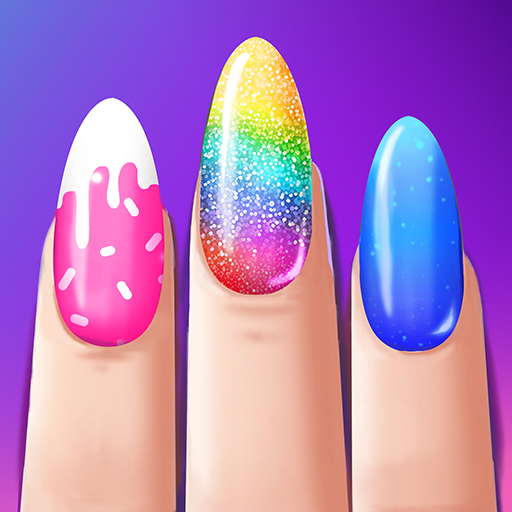 Nagel-Spiel für Mädchen: Spielen und Nägel machen im Nagelstudio für Kinder! Coole Deko für kreatives Nageldesign.
