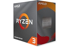 Ryzen 3 4100 4-Core, 8-Thread CPU for Seamless Multitasking