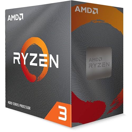 AMD Ryzen 3 4100 Desktop Processor with Cooler