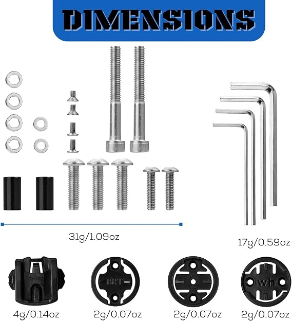 corki Cycles Bicycle Computer Mount Replacement Insert Kit Cycles Bike Computer Mount