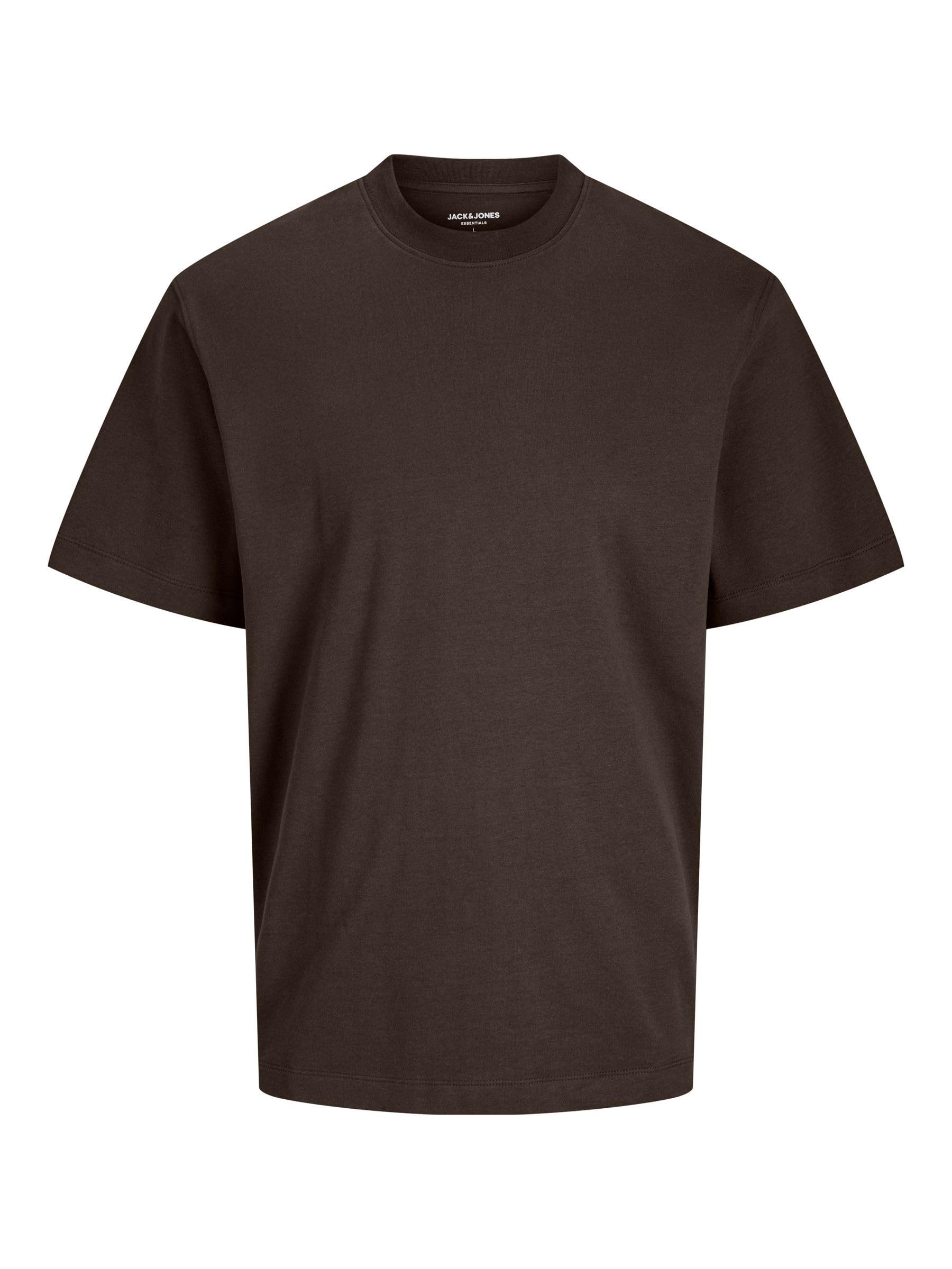 JACK & JONES Male T-Shirt Plain T-Shirt, Delicioso, M