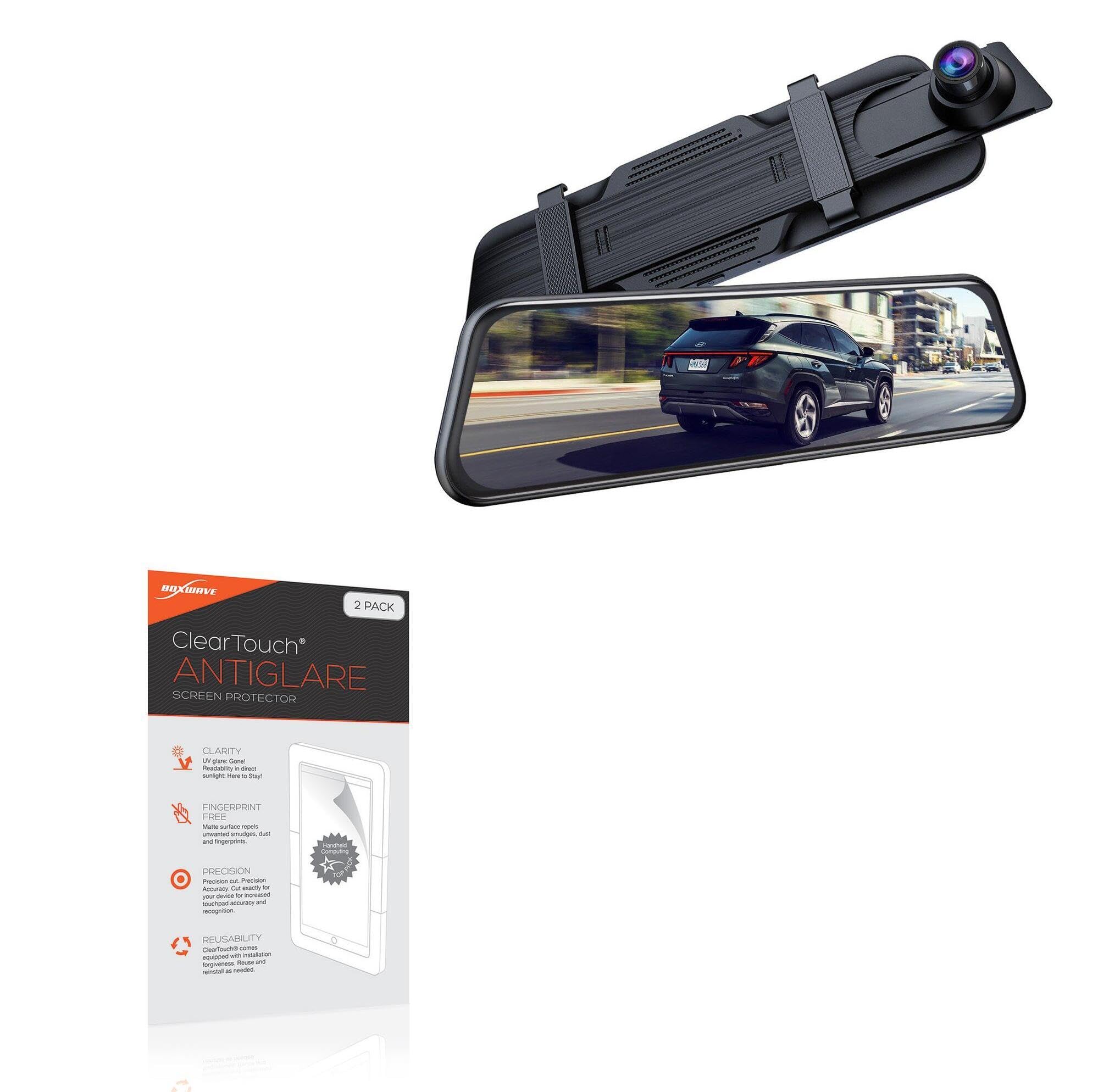 BoxWave Screen Protector Compatible with CamPark RM01 (10 in) - ClearTouch Anti-Glare (2-Pack), Anti-Fingerprint Matte Film Skin