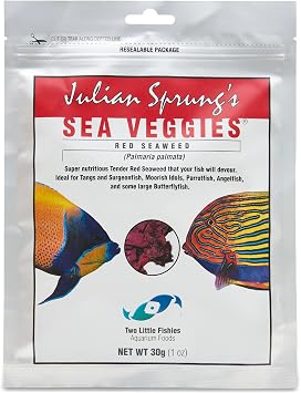 Two Little Fishies ATLSVRS4 Sea Veg-Red Seaweed, 1-Ounce Pouch