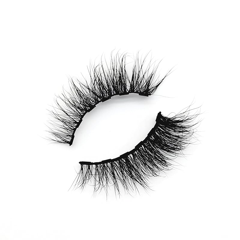 Cílios postiços magnéticos MISSLADY 6 ímãs 16 mm 3D de vison natural M3D-505