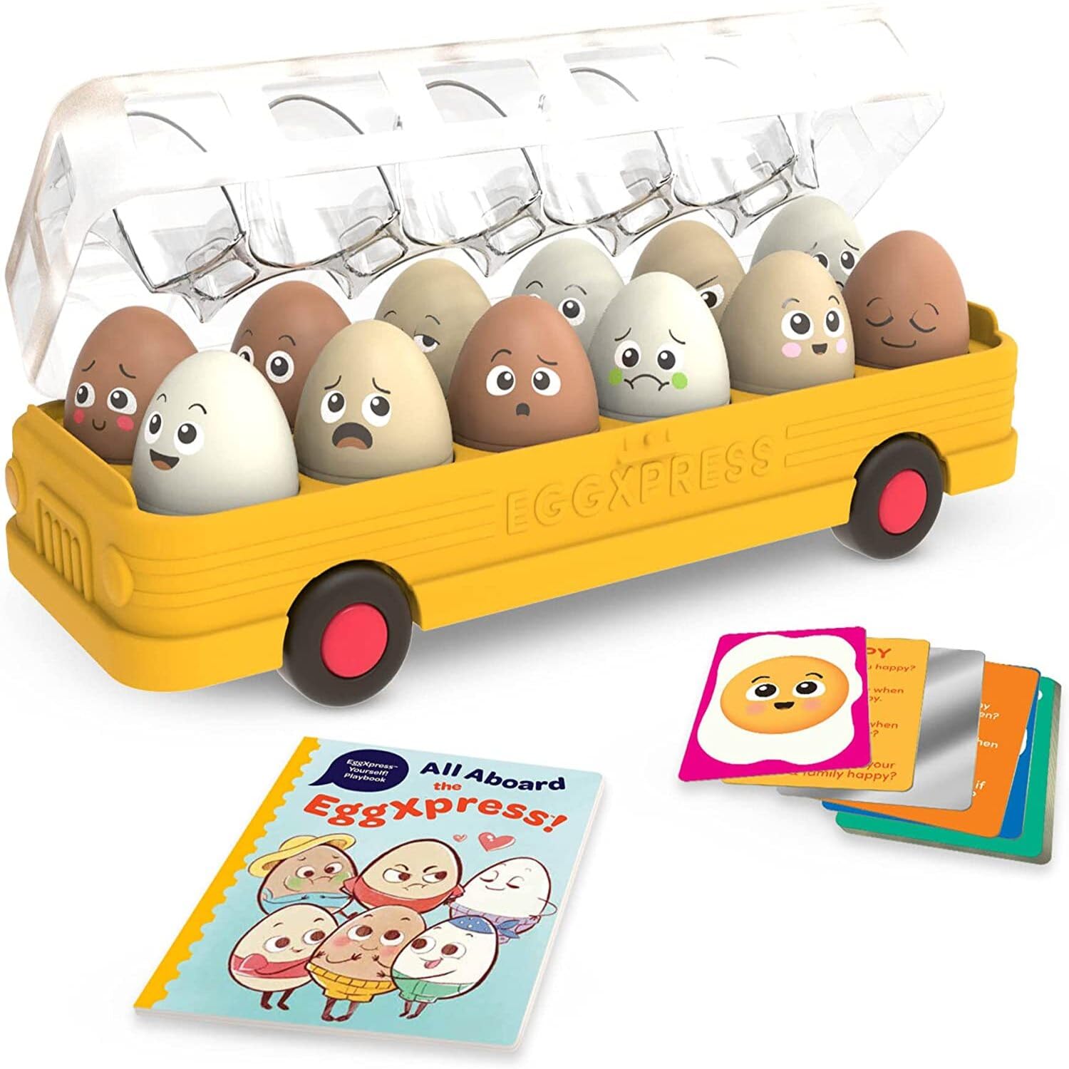 Education 62243456327 EggXpress Educational Toys for Toddlers Eggs – Letter & Color Matching – Sorting Game – 18 Months +