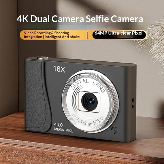ABS Digital Camera with Photo Anti-Vibration Technology, Perfect Gift Idea for Photographer