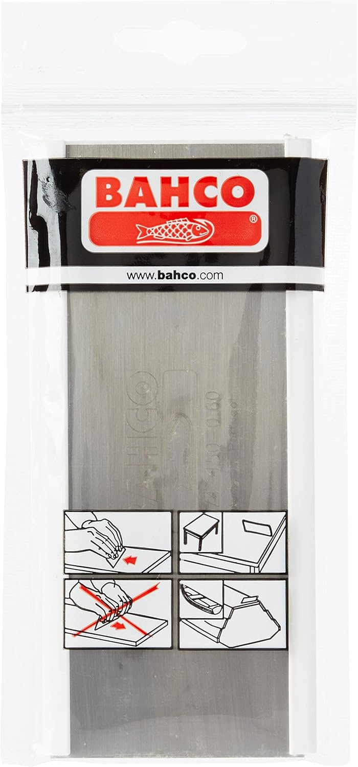 Grattoir Plaque Vitrocéramique Bahco - 474 Cabinet Scraper 125mm X