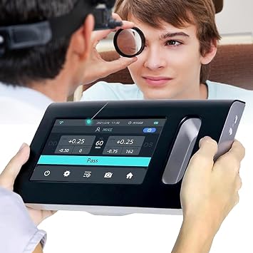 Portable Eye Exams Machine, Ophthalmology Vision Screener With 7-Inch Lcd Touch Screen, 98cm Measuring Distance, 0-180 A.Xis Number, Rapid 3s Detection, For Glaucoma, Syndrome Eye