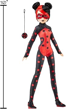 Poupée articulée - BANDAI - Miraculous World Paris - Shadybug - 26 cm