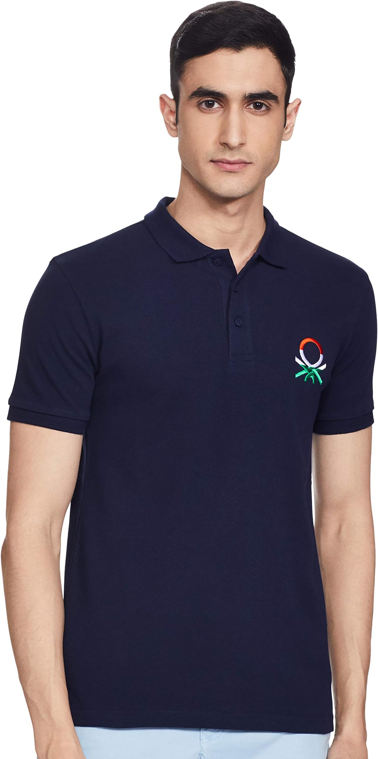 United Colors of Benetton Men's Cotton Slim Fit Polo T-Shirt