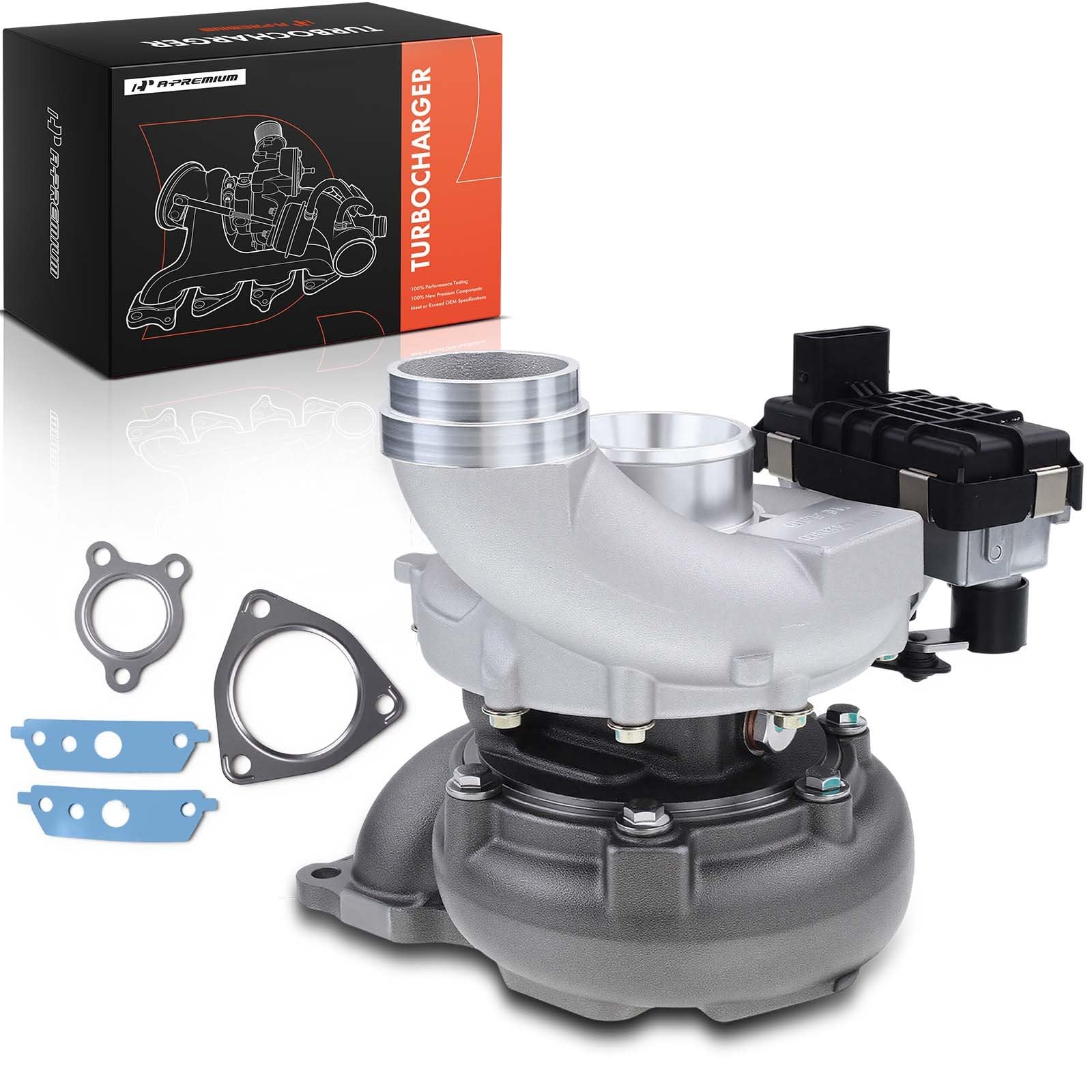 A-Premium Kit turbocompressore completo con guarnizione compatibile con Chrysler 300C CRD & Jeep Grand Cherokee (WH) & Mercedes Benz C320, E320, E280, GL320, ML280, ML320, R320, R280, Viano, Vito