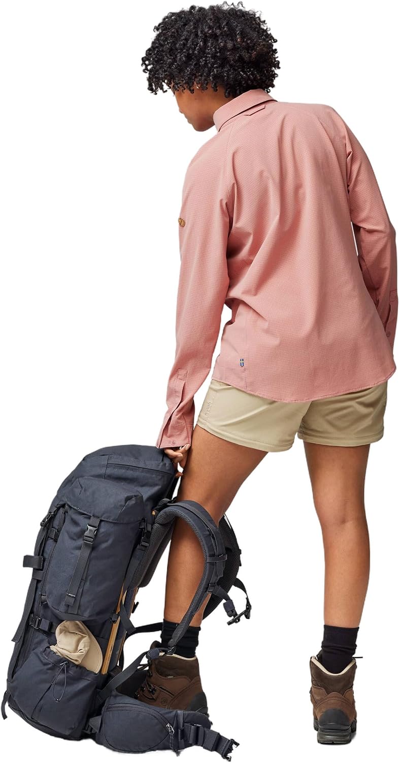 Fjällräven Abisko Women's Long Sleeve Trekking Shirt - Comfortable, Lightweight, Breathable Fabric - Hiking, Trekking