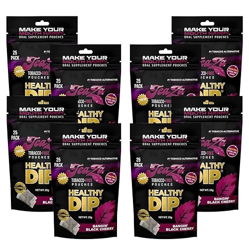 Vista 28 de Teaza Bolsas energéticas a base de hierbas, para masticar tabaco, alternativa sin nicotina, tabaco alternativo y inmersión saludable, sabor tropical