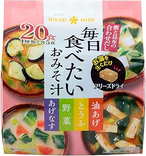 Hikari Miso Instant Everyday Freeze-Dried Miso Soup 20p