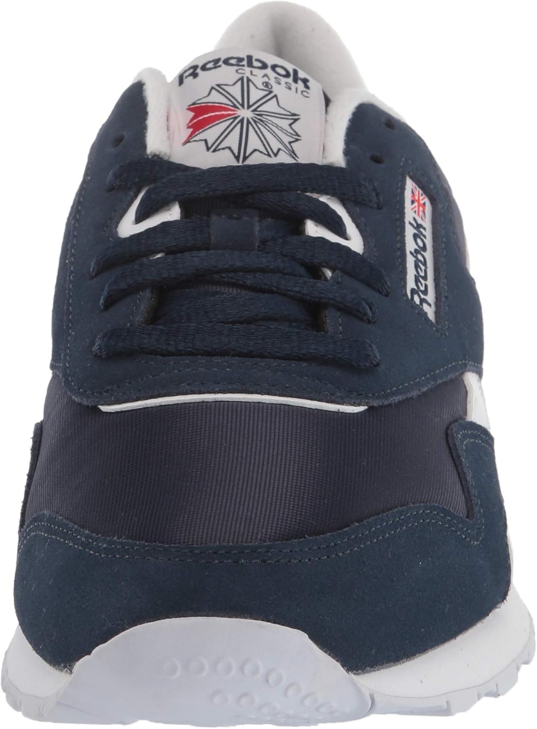 Reebok Men's Classic Nylon Sneaker, Collegiate Navy/White, 13 - Image 2