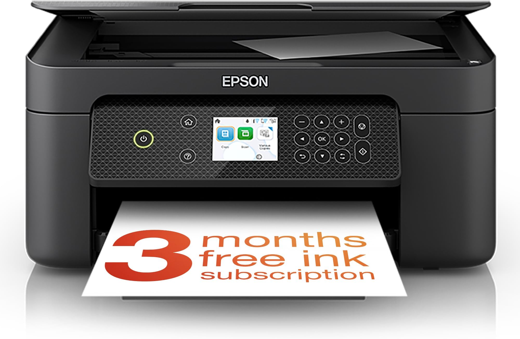 Expression Home XP-4200 3-in-1 Ink Multifunction Printer, Scanner, Copier, WiFi, 1440dpi, Duplex, 2.4 Inch Display, DIN A4, incl. 3 Months Readyprint Flex Trial